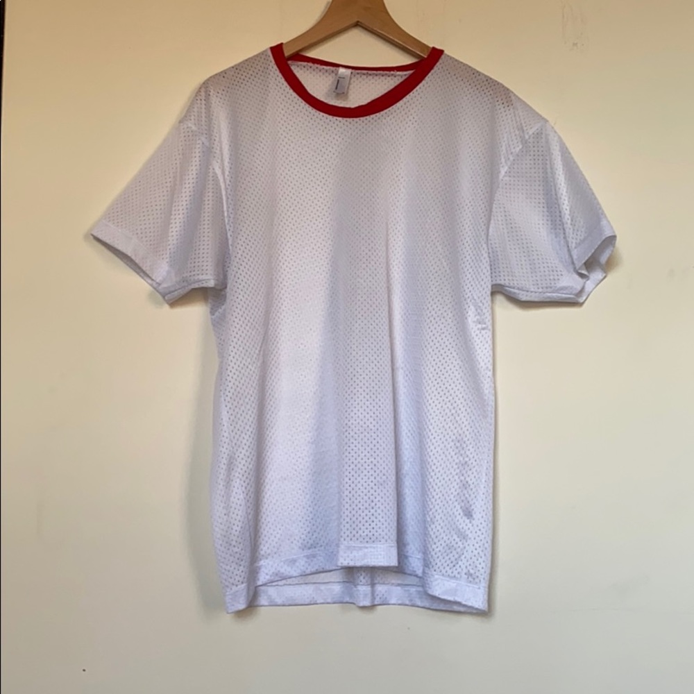 American Apparel Mesh Jersey T-Shirt M